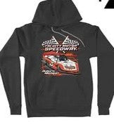 Red Double Sided Hoodie
